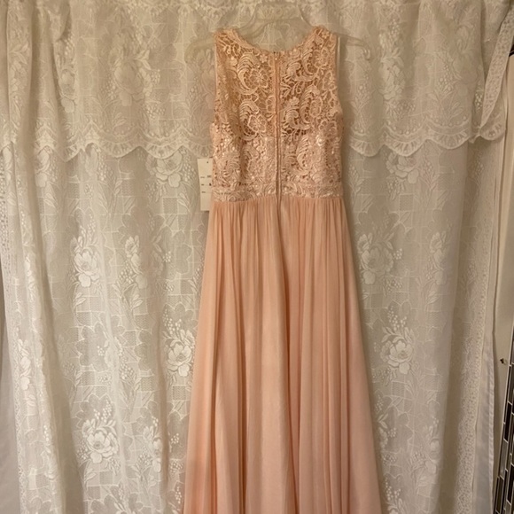 Grad/Prom/ Bridesmaid Dress • Chiffon & Lace & Beads - Picture 8 of 8